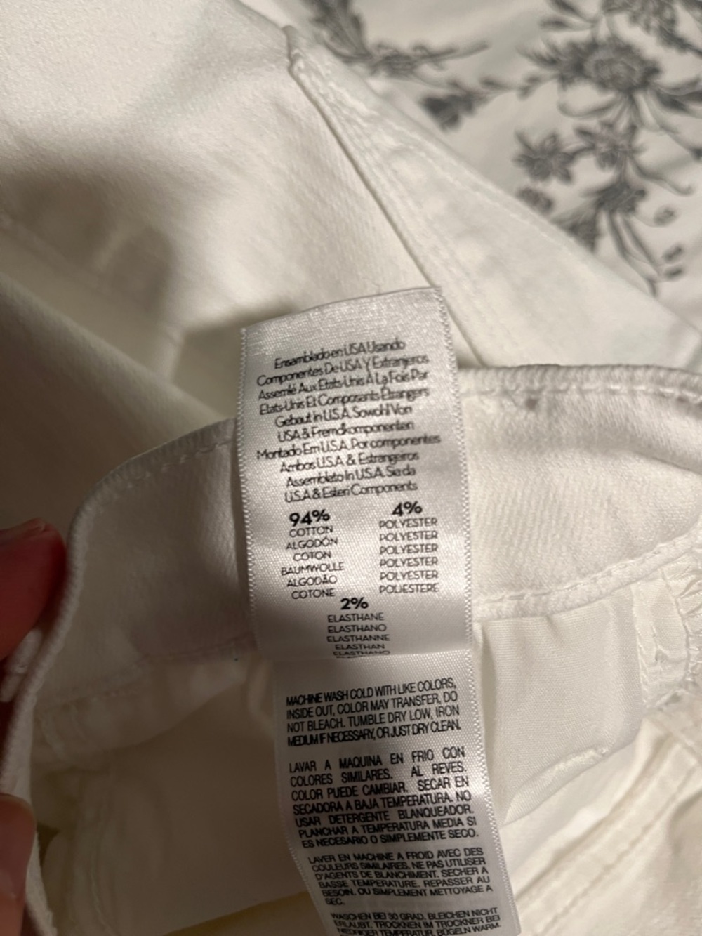 MOTHER Hustler Ankle Fray Sz 29 in Fairest of Them All - Picture 10 of 10